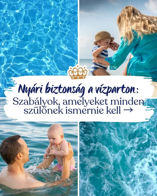 A víz minden gyermeket vonz, de egyetlen másodperc figyelmetlenség mindent megváltoztathat. ☀️💦

A vízparti biztonság nem az ijesztgetésről szól, hanem a felkészültségről. Akár a kertben, a medence mellett töltitek a nyarat, akár nagy családi nyaralásra készültök a tengerhez, fussátok át velünk ezt a néhány alapvető szabályt, amit minden szülőnek észben kellene tartania.

Nálatok otthon százszázalékosan biztonságos a víz? Mentsd el ezt a bejegyzést, és küldd tovább a nagymamáknak, nagynéniknek vagy barátoknak, akikhez nyáron vendégségbe jártok. 🙏